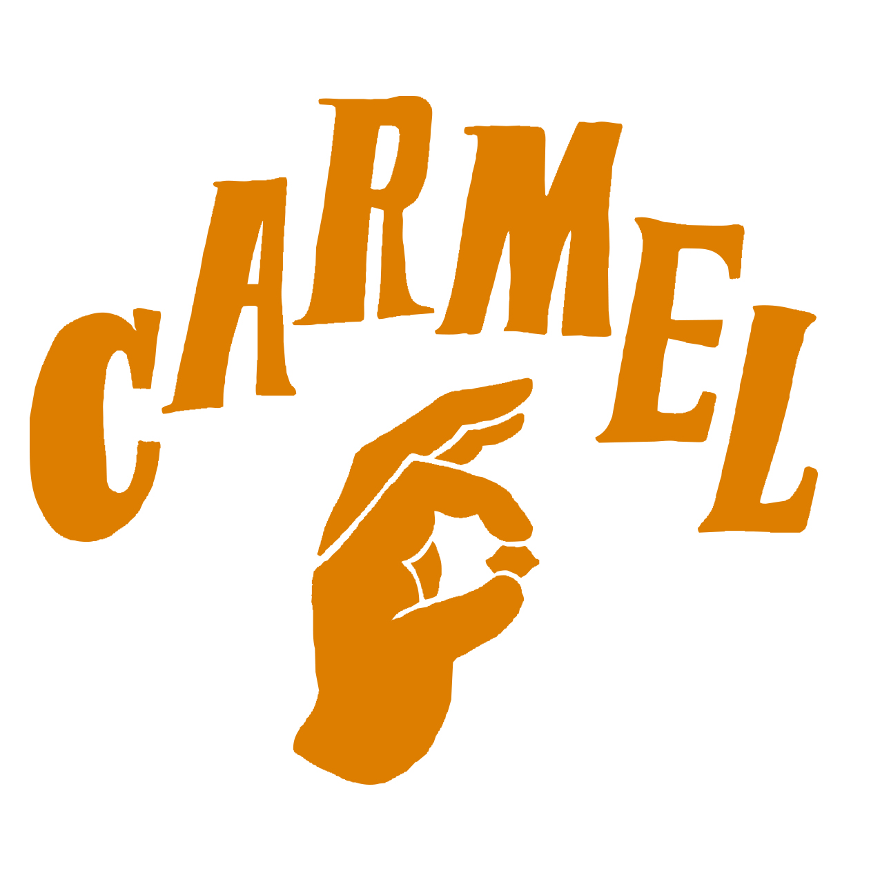 Carmel Cannabis Logo Orange Square