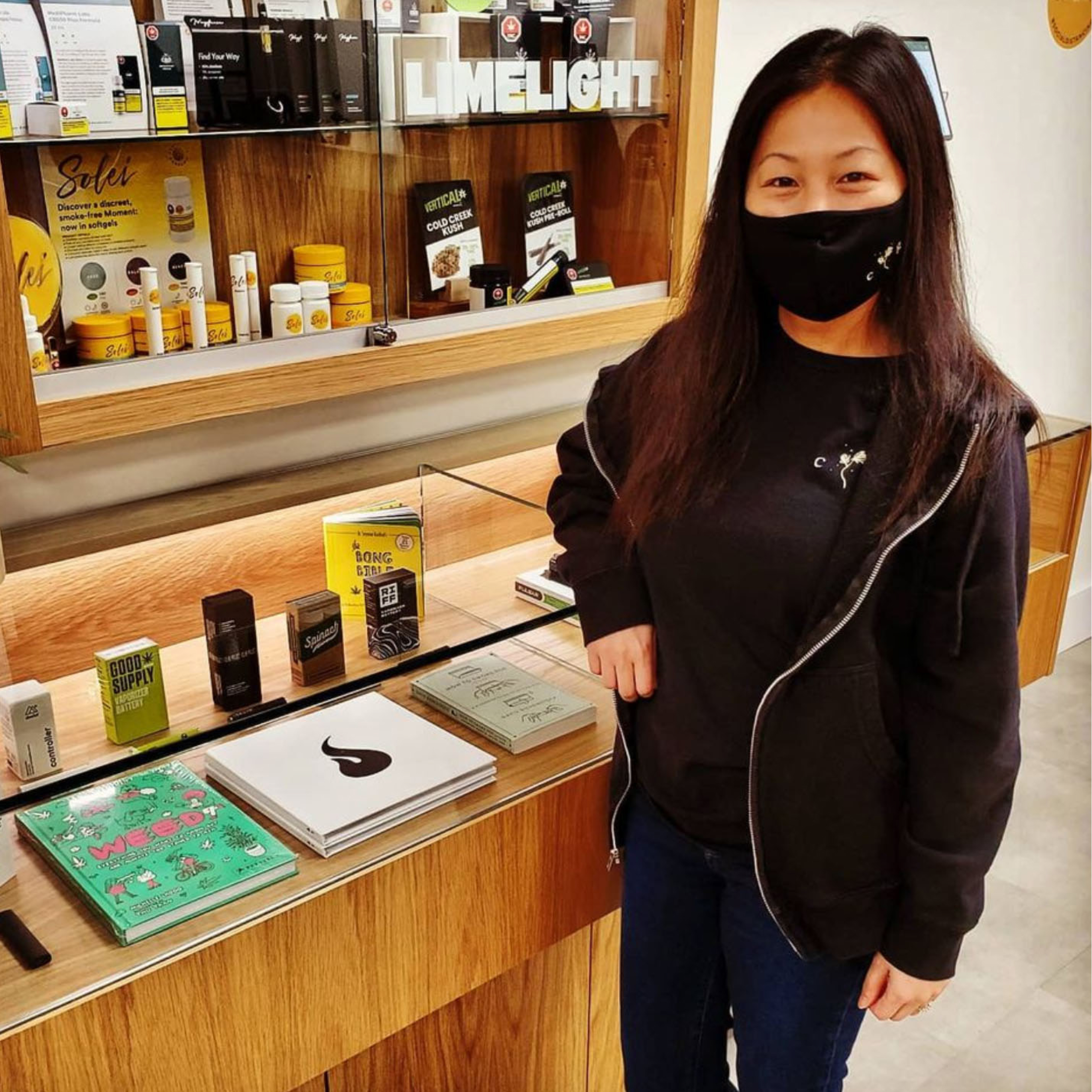 Karen Nguyen Owner of Collective Growers Cannabis Retail Store